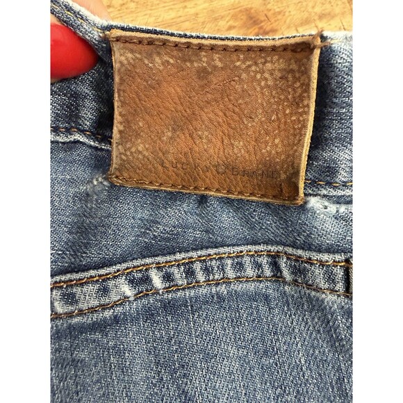 Lucky Brand Jeans Mens 34x32 (Fits 34x31) Blue 221 Original Straight Leg Denim - Picture 4 of 15